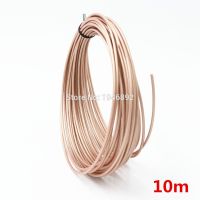 สายไฟ Rg316cable 32.8ft 10ม. สีน้ำตาลสาย Rf โคซายน์50โอห์มสำหรับขั้วต่อสายเคเบิลหุ้มฉนวน Diy