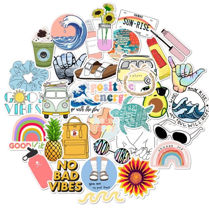 10-30-50-100pcs-essential-stuff-for-water-bottles-stickers-suitable-for-luggage-laptop-diy-trendy-guitar-stickers-children-toys