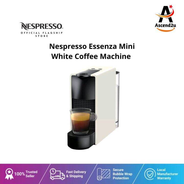 [NESPRESSO MY] Nespresso Essenza Mini White Coffee Machine (C30MEWH