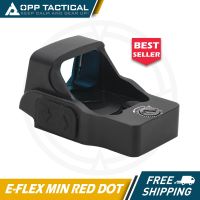 New E-FLX Min Red Dot Relfex Sight 3 MOA Holographic Sight Optics with Full Markings for Hunting Milspec Tactical