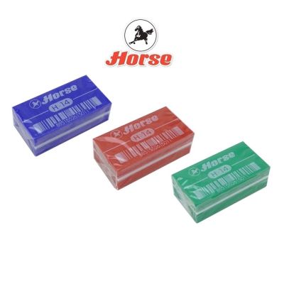 Horse ตราม้า ยางลบดินสอ ERASER PENCIL H-14 จำนวน 1 ก้อน