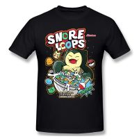 Snorlax Loops Ghibli Anime Tshirt For Men Group Camiseta