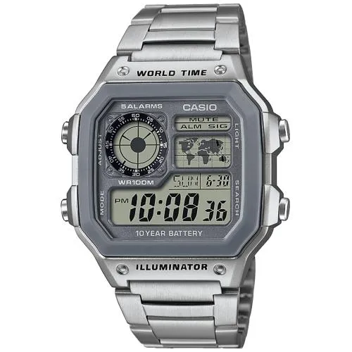 EUROPE Casio Digital Time Watch (AE-1200WHD-7A) Lazada Singapore