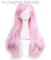 Pink Wig Heat Fei-Show Resistant Perruque Long Curly Hair Peruk Pelucas Cos-play Costume Synthetic Salon Party Hairpiece [ Hot sell ] TOY CENTER