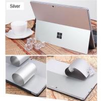 【ร้อน】ฟองฟรีสติกเกอร์ไวนิลสำหรับสำหรับ Microsoft Surface X Pro 7 5/6 Pro 3พื้นผิว3ปกหลังร่างกายรูปลอกป้องกันผิว