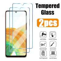 2PCS Tempered Glass for Samsung Galaxy A12 A73 A53 A33 A13 A23 A52 A50 A72 S21 S20 FE 5G S23 S22 Plus M31 M21 Protective Glass