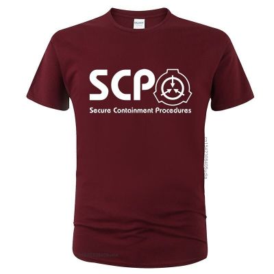 เสื้อยืดลำลองฤดูร้อนเสื้อยืดสุดเท่เสื้อยืด Scp Foundation