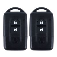 2X 2 Button Remote Key FOB Case for NISSAN MICRA X-TRAIL QASHQAI JUKE DUKE NAVARA