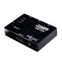 Magic Tech กล่องรวมจอ HDMI Switch 3 in 1