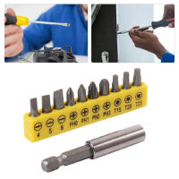 【ในสต็อก】10ชิ้น Hex Bits เมตริก Allen Hex Bits 1/4 "Hex Shank 50มม. ยาว Ma-Gnetic Ball Driver Bit