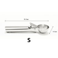 Watermelon Spoon Fruit Ball Maker Kitchen Supplies Non-Stick Stainless Steel Retractable Ice Cream