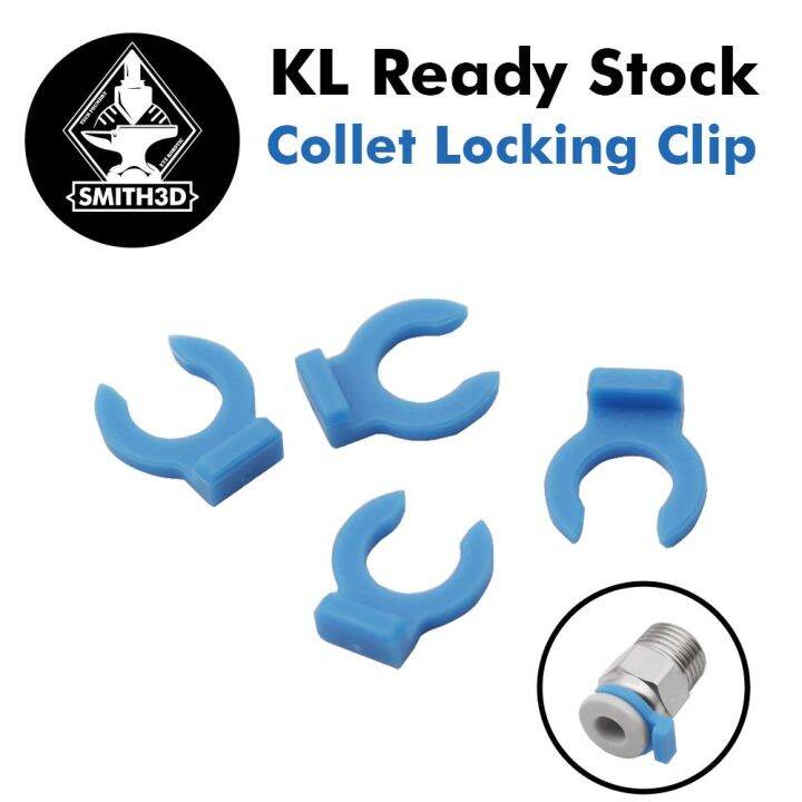 Blue Collet Locking Clip for Pneumatic Fittings 3D Printer Parts | Lazada