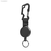 ✗ 1pcs Outdoor Climbing Buckle Telescopic Wire Rope Keychain Anti-theft Steel Wire Rope Buckle Retractable Key Ring Keychain