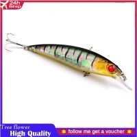 1 PC Minnow Fishing Lure 110mm 13g ลอยเหยื่อ Hard ประดิษฐ์ BASS Wobblers Lures Crankbait TREBLE Hooks ปลาคาร์พ fishing Tackle