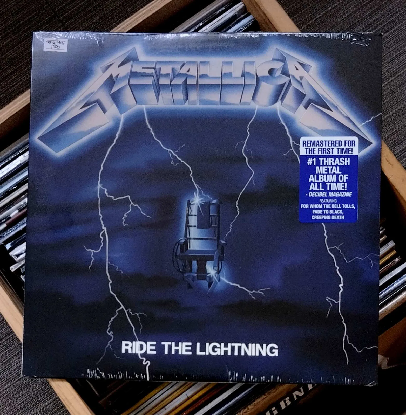 Metallica – Ride The Lightning | Vinyl LP Plaka The Grey Market Records |  Lazada PH