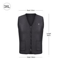 New Electric Heating Vest Heated coat USB Thermal Heating Coat Winter Warmer Vest Man and Woman Winter Thermal Warmer