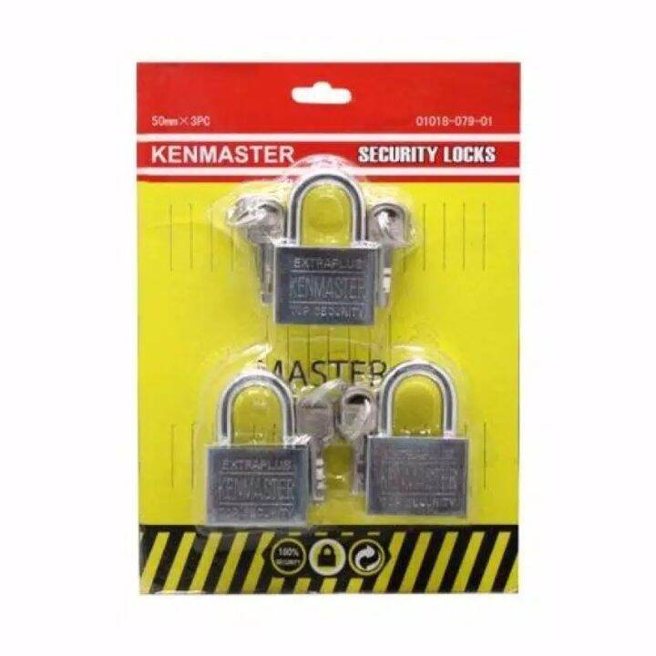 Kenmaster Gembok Master Key Mm Buah Lazada Indonesia