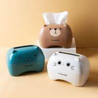 Cartoon Tissue Box Bathroom Toilet Paper Holder Kitchen Napkin Storage Box Car Tissue Box Wipes Hand Towel Dispenser Container