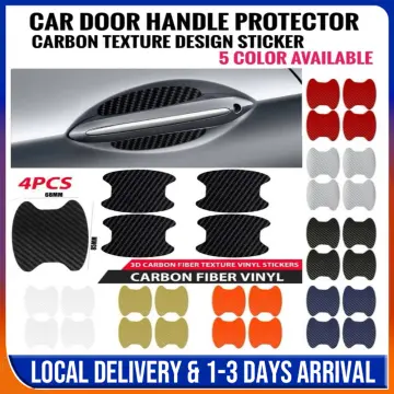 Car Carbon Fiber Pattern Car Exterior Styling Door Handle Bowl