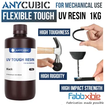 Anycubic Flexible Tough UV Photosensitive Resin 1kg for 3D Printer High  Precision Mechanical Dental Nylon Like - Smith3D Malaysia