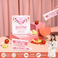 [ล็อตใหม่] บูมคลอลาเจนพลัส (BOOM COLLAGEN PLUS) คอลลาเจนไดเปปไทด์และไตรเปปไทด์ - 1 กล่อง บรรจุ 14 ซอง