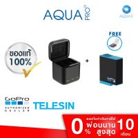 Telesin Allin Box 3 in 1 Charger &amp; Card Reader &amp; Storage Box + GoPro Battery GoPro Hero 10 / 9 Black ประกัน1 ปี