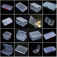 ✹✁ hot Adjustable 1-15 Grids Compartment Plastic Storage Box Jewelry Earring Bead Screw Holder Case Display Organizer Container