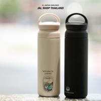 ?ห้ามพลาด! Tumbler กระบอกน้ำ เก็บอุณหภูมิร้อน-เย็น 500 ML  กระติกน้ำมินิมอล มีหูหิ้วพร้อมที่กรองชา แสตนเลสSUS304 สีขาวดำ พกพา สุดพิเศษ กระติกน้ำพกพากระติกน้ำเก็บ อุณหภูมิ