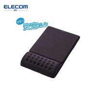 ELECOM ที่รองเม้าส์ข้อมือส่วนที่เหลือ-รวม,ลดความเมื่อยล้าสบายนุ่ม MP-095BK (สีดำ)