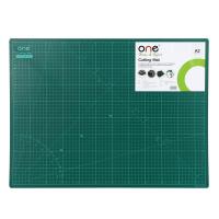 ONE แผ่นยางรองตัด 45x60ซม. A2 รุ่น GA-01A2 สีเขียว