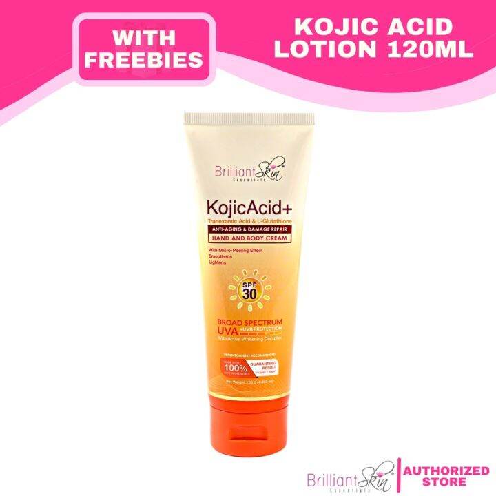 Brilliant Skin Kojic Lotion 120ml Kojic Acid Tranexamic Acid L