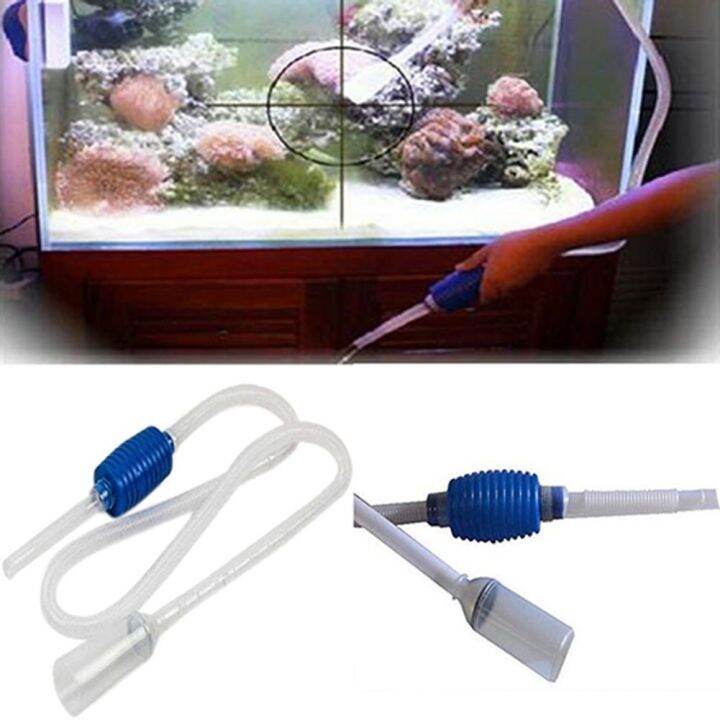 【A CUTE】 Aquarium Clean Vacuum Water Change Changer Gravel Cleaner Fish