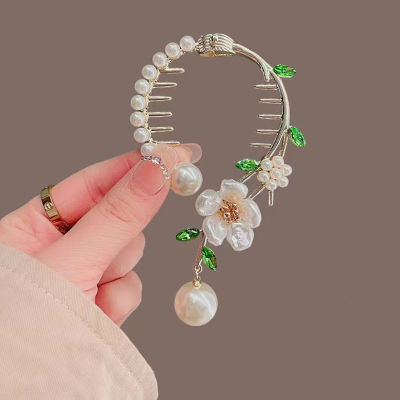 Pearl Hair Clips Airy Hairpin Hair Clips Tassel Hair Clips Hairpins At The Back Of The Head Rose Hairpin