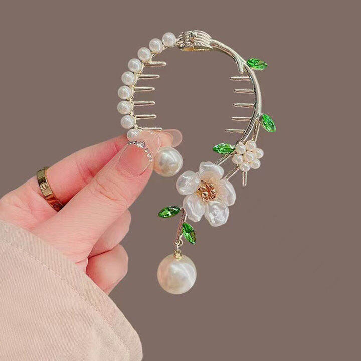 pearl-hair-clips-airy-hairpin-hair-clips-tassel-hair-clips-hairpins-at-the-back-of-the-head-rose-hairpin