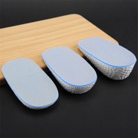 2pcs Height Increase Insole for Men Women Shoe Pads Heel Insert Lifting Half Insoles for Shoes Invisible Heightening Template Cleaning Tools