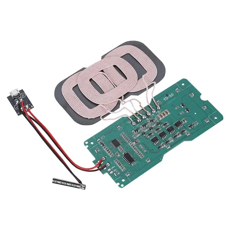 Wireless Circuit Board, DIY Qi Wireless Charger 3 Coil, Micro-USB Port, Wireless  Charging Transmitter Module | Lazada PH