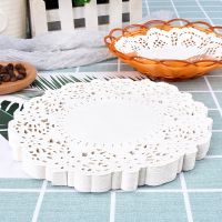 Oil-absorbing Paper For Fried Food Multipurpose Hollow Flower Baking Paper Non Stick Basket Liner Pad Baking Paper Kitchen
