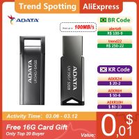 ▦♘☄ ADATA 3.2 USB Flash Drive 32GB 64GB 128GB Pen Drive Car Speaker Metal Encrypted U Disk Pendrive USB device for Phone Computer PC