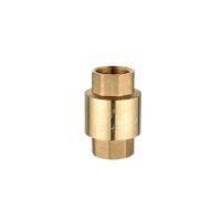 3/4 BSP Female Thread Brass Vertical Lift Spring Check Valve One Way Non-return Valve With Plastic Rod For Water