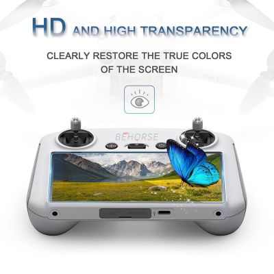 ”【；【-= 9H HD Films For Mini 3 PRO Screen Protector Tempered Glass Protective Film For DJI Air 3/RC /RC 2 Remote Controller Accessories