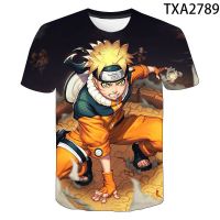 Summer Short-Sleeved Naruto 3D Printed Boy And Girl Anime Designed T-shirt Fashion Novelty Style Cool Kids T-shirt Anime Tops