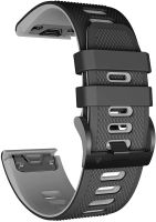 ♟ ANBEST Band 22mm for Garmin Fenix 5/5Plus Silicone Watchband 26mm for Fenix 6X/6X Pro/Fenix 3/Fenix 3 HR/Tactix/Descent MK1