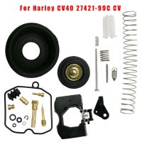 27421-99C ชุดซ่อมแซมคาร์บูเรเตอร์สำหรับ Harley CV40 27421-99C Cv 40คาร์บูเรเตอร์มิลลิเมตรอุปกรณ์มอเตอร์ไซค์สร้างใหม่27490-04