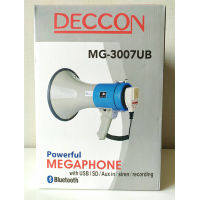 DECCON  โทรโข่งอัดเสียงได้ เสียงไซเรน MG-3007UB