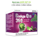 Hoạt huyết dưỡng não GINKGO Q10 360 cao bạch quả