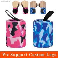 ◘▣♠ Power Weight Lifting Wrist Wraps Cotton Elastic Bandage Hand Sport Wristband Wrist Support Brace For Gym Training Dumbbell