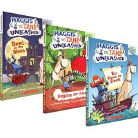 Haggis and tank unleased learning music Tree Series 3 books branches tanks and haggis full-color funny comics childrens bridge chapters English books English original imported childrens books