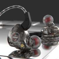 【Undine earphone】หูฟังส่วนตัวใหม่ X2กีฬาชนิดอินเอียร์รอบหูไฮไฟเบสหนักหูฟังเพลงโทรศัพท์สาย