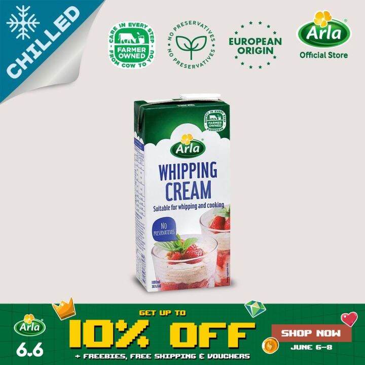 Arla Whipping Cream 1L Lazada PH