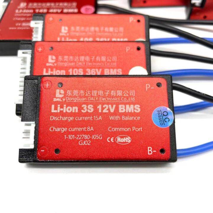 สินค้าใหม่-bms-สำหรับแบตเตอรี่ลิเธียมฟอสเฟต-lithium-ion-3-7-v-common-port-3s-10s-14s-16s-ลด-50